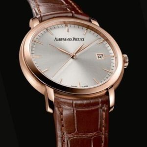 Replica Watch Audemars Piguet Jules Audemars Automatique 15170OR.OO.A088CR.01 Pink Gold - Silver Dial