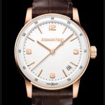 Replica Audemars Piguet Watch Code 11.59 Selfwinding 15210OR.OO.AO99CR.01 Pink Gold - White Dial - Strap Alligator