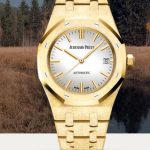 Audemars Piguet Royal Oak Frosted Gold Selfwinding Replica Watch 15454BA.GG.1259BA.02