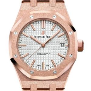 Replica watch Audemars Piguet Royal Oak Frosted Gold 15454OR.GG.1259OR.01 Pink Gold - Strap Pink Gold