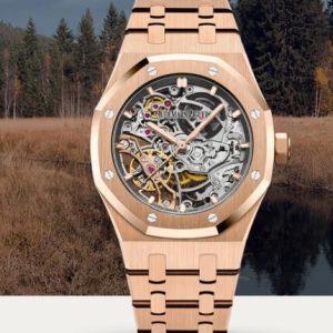 Audemars Piguet Royal Oak Double Balance wheel Openworked Replica Watch 15467OR.OO.1256OR.01