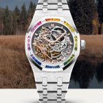 Audemars Piguet Royal Oak Frosted Gold Double Balance wheel Openworked Replica Watch 15468BC.YG.1259BC.01