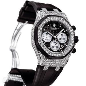 Replica Watch Audemars Piguet Chronographe Lady Royal Oak Offshore 26092CK.ZZ.D002CA.01 White Gold - Diamants