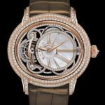 Replica Watch Audemars Piguet Tourbillon Millenary 26354OR.ZZ.D812CR.01 White Gold - Diamonds - Shimmering Brown Alligator Strap