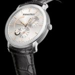 Replica Watch Audemars Piguet Double Fuseau Horaire Jules Audemars 26380BC.OO.D002CR.01 White Gold - Silver-toned Dial