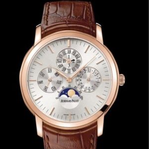 Replica Watch Audemars Piguet Quanti猫me Perptuel Jules Audemars 26390OR.OO.D088CR.02 Pink Gold - Silver Dial