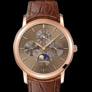 Replica Watch Audemars Piguet Quanti猫me Perptuel Jules Audemars 26390OR.OO.D093CR.01 Pink Gold - Brown Dial