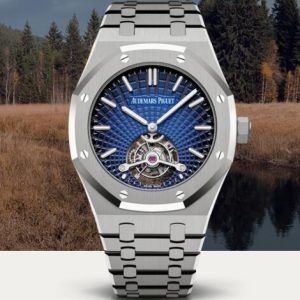 Audemars Piguet Royal Oak TOURBILLON EXTRA-THIN Replica Watch 26522TI.OO.1220TI.01