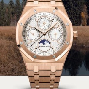 Audemars Piguet Royal Oak Perpetual Calendar Replica Watch Royal Oak Day Date Moon Phase 26574OR.OO.1220OR.01