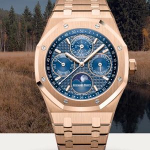 Audemars Piguet Royal Oak Perpetual Calendar Replica Watch Royal Oak Day Date Moon Phase 26574OR.OO.1220OR.02