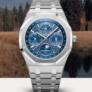 Audemars Piguet Royal Oak Perpetual Calendar Replica Watch Royal Oak Day Date Moon Phase 26574ST.OO.1220ST.02