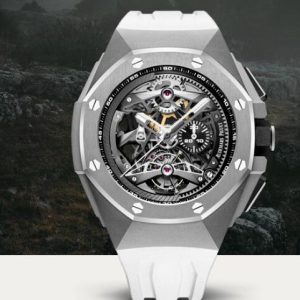 Replica Audemars Piguet ROYAL OAK CONCEPT TOURBILLON CHRONOGRAPH OPENWORKED SELFWINDING Watch 26587TI.OO.D010CA.01