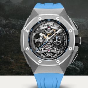 Replica Audemars Piguet ROYAL OAK CONCEPT TOURBILLON CHRONOGRAPH OPENWORKED SELFWINDING Watch 26587TI.OO.D031CA.01