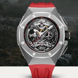 Replica Audemars Piguet ROYAL OAK CONCEPT TOURBILLON CHRONOGRAPH OPENWORKED SELFWINDING Watch 26587TI.OO.D067CA.01