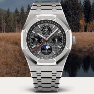 Audemars Piguet Royal Oak Perpetual Calendar Replica Watch Royal Oak Day Date Moon Phase 26609TI.OO.1220TI.01