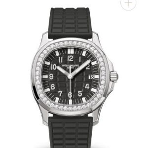 Cheap Patek Philippe Aquanaut Watches for sale Luce Black Dial Quartz Watch 5067A-001