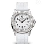 Cheap Patek Philippe Aquanaut Watches for sale Luce White Dial Quartz Watch 5067A-024
