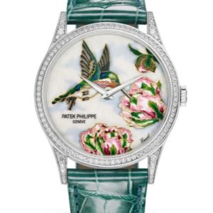 Vintage Patek Philippe Rare Handcrafts Watches for Sale Cheap Price Replica Watch 5077/100G-042 White Gold