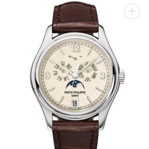 Cheapest Patek Philippe Watch Price Replica Complications Moon Phase White Gold Watch 5146G-001