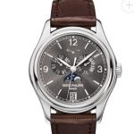 Cheapest Patek Philippe Watch Price Replica Complications Moon Phase Gray Dial Watch 5146G-010