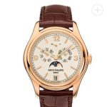 Cheapest Patek Philippe Watch Price Replica Complications Rose Gold Cream Dial Watch 5146R-001
