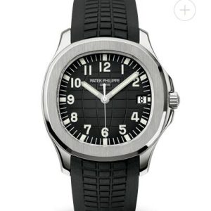 Cheap Patek Philippe Aquanaut Watches for sale Date Black Strap Stainless Steel 5167A-001
