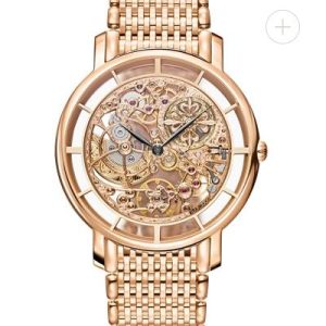 Cheapest Patek Philippe Watch Price Replica Complications Rose Gold Skeleton Watch 5180/1R-001