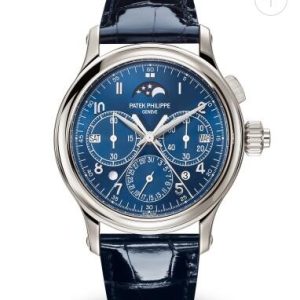 Cheapest Patek Philippe Watch Price Replica Grand Complications Blue Split-Seconds Chronograph 5372P-001