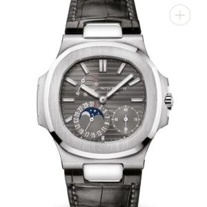Patek Philippe Nautilus Watches Cheap Prices for Sale Replica Nautilus Moon Phase White Gold Watch 5712G-001