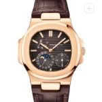 Patek Philippe Nautilus Watches Cheap Prices for Sale Replica Nautilus Moon Phase Rose Gold Watch 5712R-001