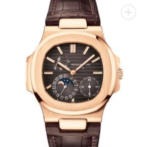 Patek Philippe Nautilus Watches Cheap Prices for Sale Replica Nautilus Moon Phase Rose Gold Watch 5712R-001