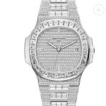 Patek Philippe Nautilus Watches Cheap Prices for Sale Replica Nautilus Date Sweep Seconds White Gold 5719/10G-010