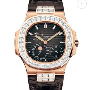 Patek Philippe Nautilus Watches Cheap Prices for Sale Replica Nautilus Moon Phase Rose Gold Watch 5724R-001