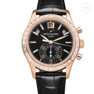Cheapest Patek Philippe Watch Price Replica Complications Diamond Rose Gold Chronograph 5961R-010