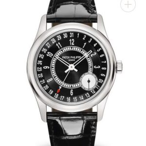 Cheapest Patek Philippe Calatrava Watches Prcies Replica Calatrava Automatic Black Dial Watch 6006G-001