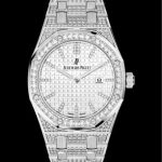 Replica Watch Audemars Piguet Royal Oak Quartz 67652BC.ZZ.1262BC.01 White Gold - Diamants