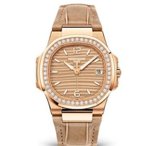 Patek Philippe Nautilus Watches Cheap Prices for Sale Replica Date & Golden Dial 7010R-012
