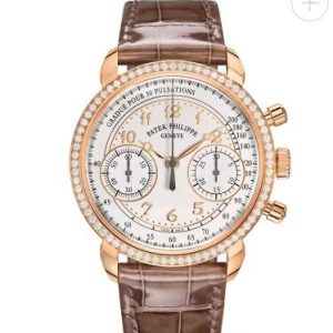 Cheapest Patek Philippe Watch Price Replica Complications Manual Chronograph Rose Gold 7150/250R-001