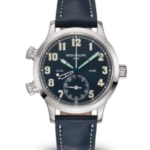 Patek Philippe Complications Ladies Calatrava Pilot Travel Time 7234G-001 Replica Watch
