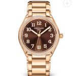 Patek Philippe Twenty 4 Price Women Replica Watch Automatic Rose Gold & Brown Dial 7300/1200R-001