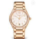 Patek Philippe Twenty 4 Price Women Replica Watch Automatic Rose Gold & Silvery Dial 7300/1200R-010