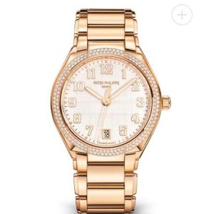 Patek Philippe Twenty 4 Price Women Replica Watch Automatic Rose Gold & Silvery Dial 7300/1200R-010