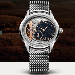 Replica Watch AUDEMARS PIGUET MILLENARY FROSTED GOLD AVENTURINE DIAL 77244BC.GG.1272BC.01
