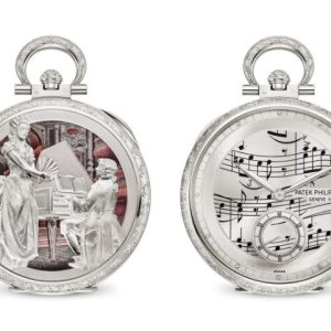 Vintage Patek Philippe Watches for Sale Cheap Price Replica Watch Rare Handcrafts Ref. 995/110G-001 White Gold