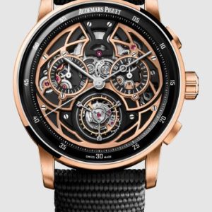 CODE 11.59 BY AUDEMARS PIGUET SELFWINDING FLYING TOURBILLON CHRONOGRAPH Watch Replica 26399NR.OO.D002KB.01