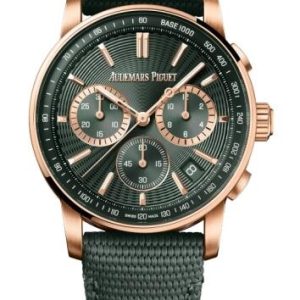 Audemars Piguet Code 11.59 by Audemars Piguet Chronograph Selfwinding Pink Gold Watch Replica 6393OR.OO.A056KB.01