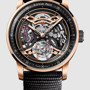 Audemars Piguet Code 11.59 by Audemars Piguet Selfwinding Flying Tourbillon Pink Gold Watch Replica 26601NR.OO.D002KB.01