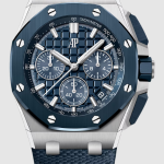 Audemars Piguet Royal Oak Offshore 43 Stainless Steel - Blue Nuit Nuage 50 Ceramic Watch Replica 26420SO.OO.A029VE.01
