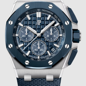 Audemars Piguet Royal Oak Offshore 43 Stainless Steel - Blue Nuit Nuage 50 Ceramic Watch Replica 26420SO.OO.A029VE.01