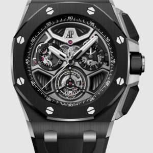 Audemars Piguet Replica Watch Royal Oak Offshore Flying Tourbillon Chronograph Ceramic 26622CE.OO.D002CA.01